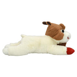 Multipet® 24" Jumbo Lamb Chop Dog Toy with Reindeer Hat at Menards®