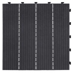 Barn Board 18 x 18 Rubber Interlocking Tile Barn Board 18 x 18 Rubber Interlocking Tile