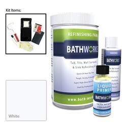 Tub and Shower Surface Repair Kit - White at Menards®
