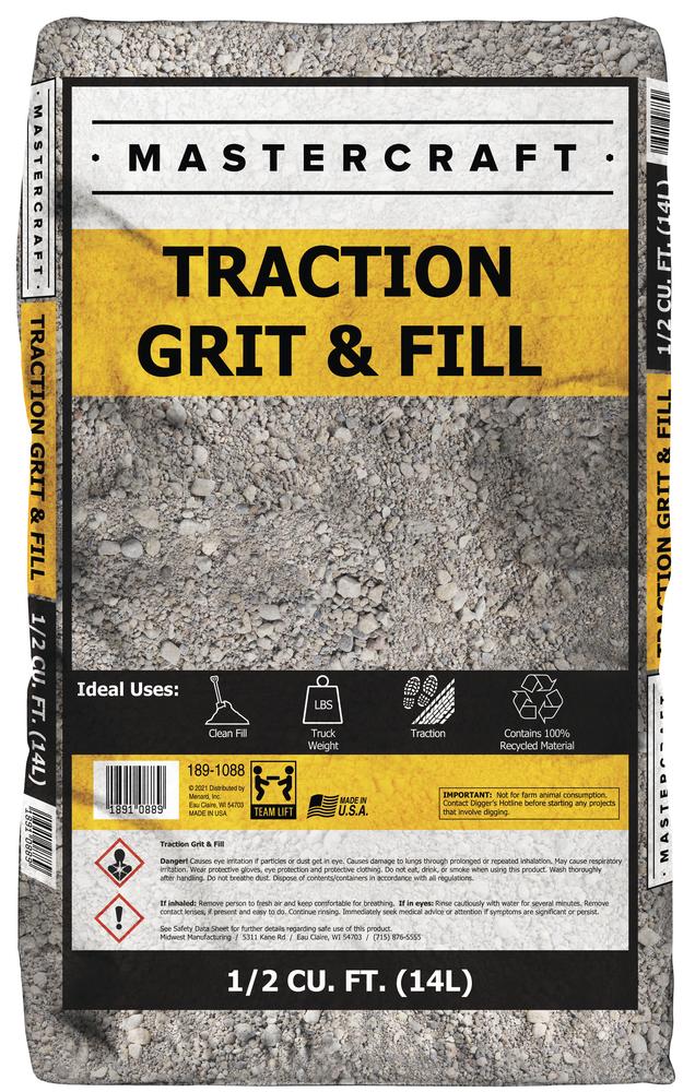 Traction Grit & Fill - 1/2 Cu Ft