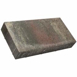 8 x 16 Charcoal/Maroon Riverfront Paver at Menards®
