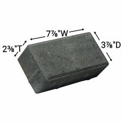 4 x 8 Charcoal Holland Paver at Menards®