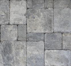 6 x 6 Quarry Gray Tumbled Belgian Reversible Paver at Menards®