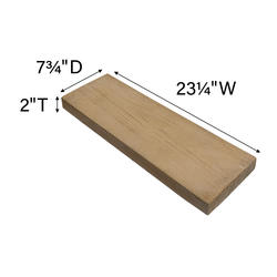 8 x 24 Wetcast Wood Plank at Menards®