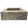 6 x 18 Quarry Gray Denver Straight Retaining Wall Block
