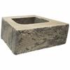 6 x 18 Quarry Gray Denver Straight Retaining Wall Block