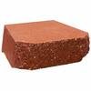 3-1/2 x 11-1/2 Red Crestone® Beveled Retaining Wall Block