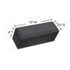3-5/16 x 10 x 4 Charcoal Kendall Edge Edger
