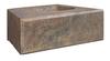 6 x 18 Charcoal Smooth Corbyn Retaining Wall Block