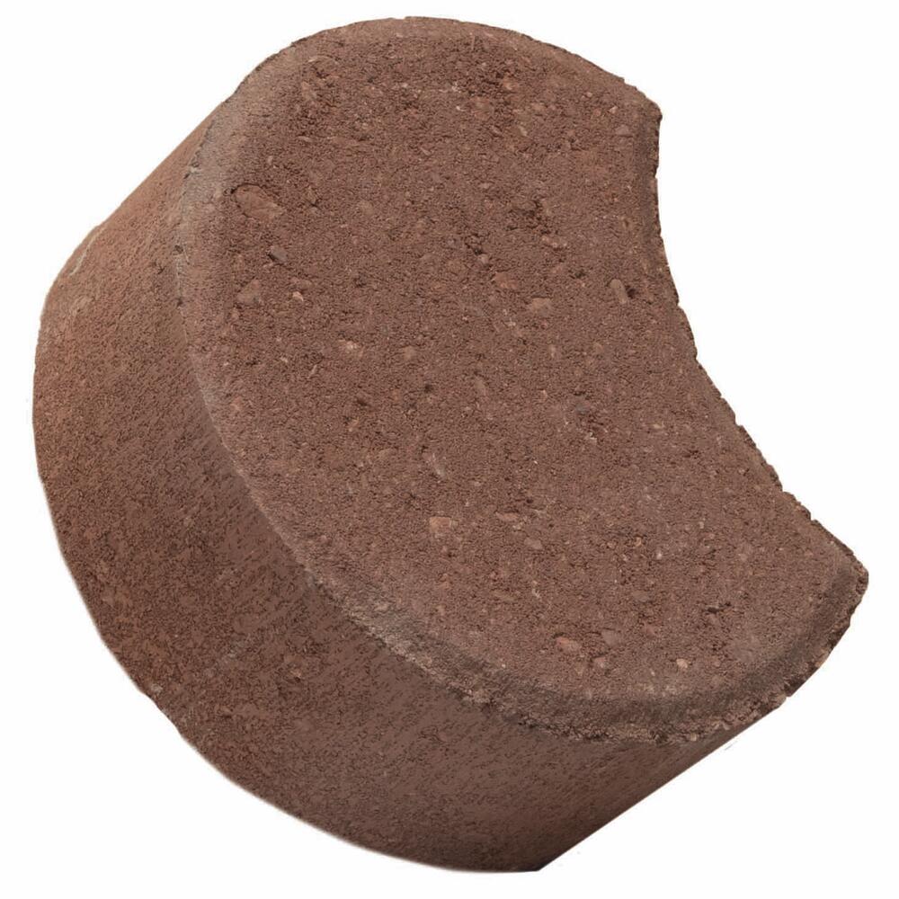 2-3/8 x 5-3/4 x 4-3/8 Tan Crescent Edger Block 2-3/8 x 5-3/4 x 4-3/8 Tan Crescent Edger Block