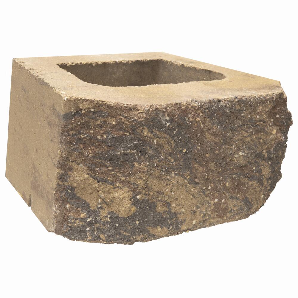 8 x 17 Sienna Clifton Beveled Retaining Wall Block