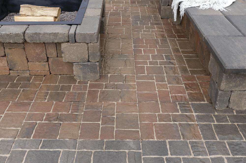 16 x 16 Quarry Gray EZ Slate Patio Block at Menards®