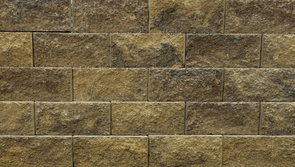 8 x 18 Sienna Clifton Straight Retaining Wall Block