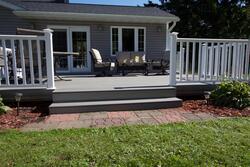 UltraDeck Fusion® 8' Driftwood Gray Low-Maintenance Composite Decking ...