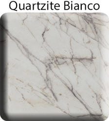 CustomCraft Countertops® High-Resolution 48" X 120" Quartzite Bianco ...