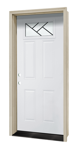 Mastercraft® Cascade 36W x 80H Prefinished White Steel Top Lite