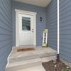 Mastercraft® 36"W x 80"H Primed Steel Half Lite Prehung Exterior Door - Right Inswing