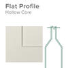 Mastercraft® 32"W x 80"H Primed 1-Panel Interior Door Only