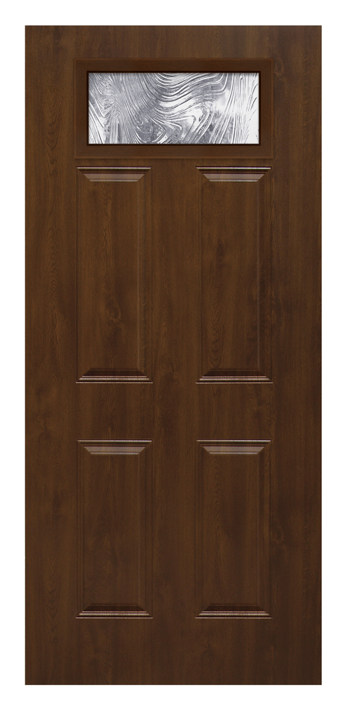 Mastercraft® Baroque 36W x 80H Prefinished Dark Oak Woodgrain