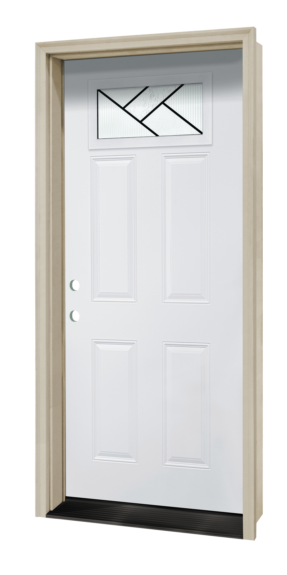 Mastercraft® Cascade 36W x 80H Prefinished White Steel Top Lite
