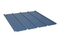 Metal Sales 3-ft x 12-ft Ribbed Forest Green Colorfit40 Paint System Steel  Roof Panel in the Roof Panels department at