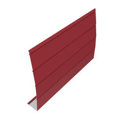 12' Brite Red Steel L-8 Fascia at Menards®