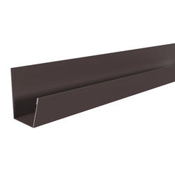 10' Brown Residential Steel Siding J Channel at Menards®