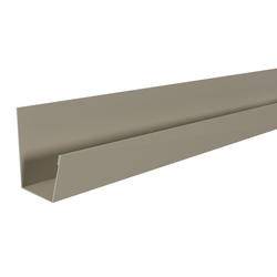 10' Matte Sandy Clay Residential Steel Siding J Channel