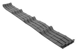 Gibraltar Building Products 3 ft. Inside Closure Strip Foam SM-Rib Roof  Accessory in Black (4-Pack) 98190 - The Home Depot