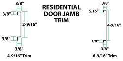 10' Burgundy Residential Steel Jamb Cover for 6-9/16