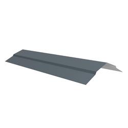 10' Charcoal Gray Steel Universal Ridge Cap at Menards®