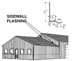 10' White Sidewall Flashing At Menards®