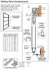 12' Sliding Door Track