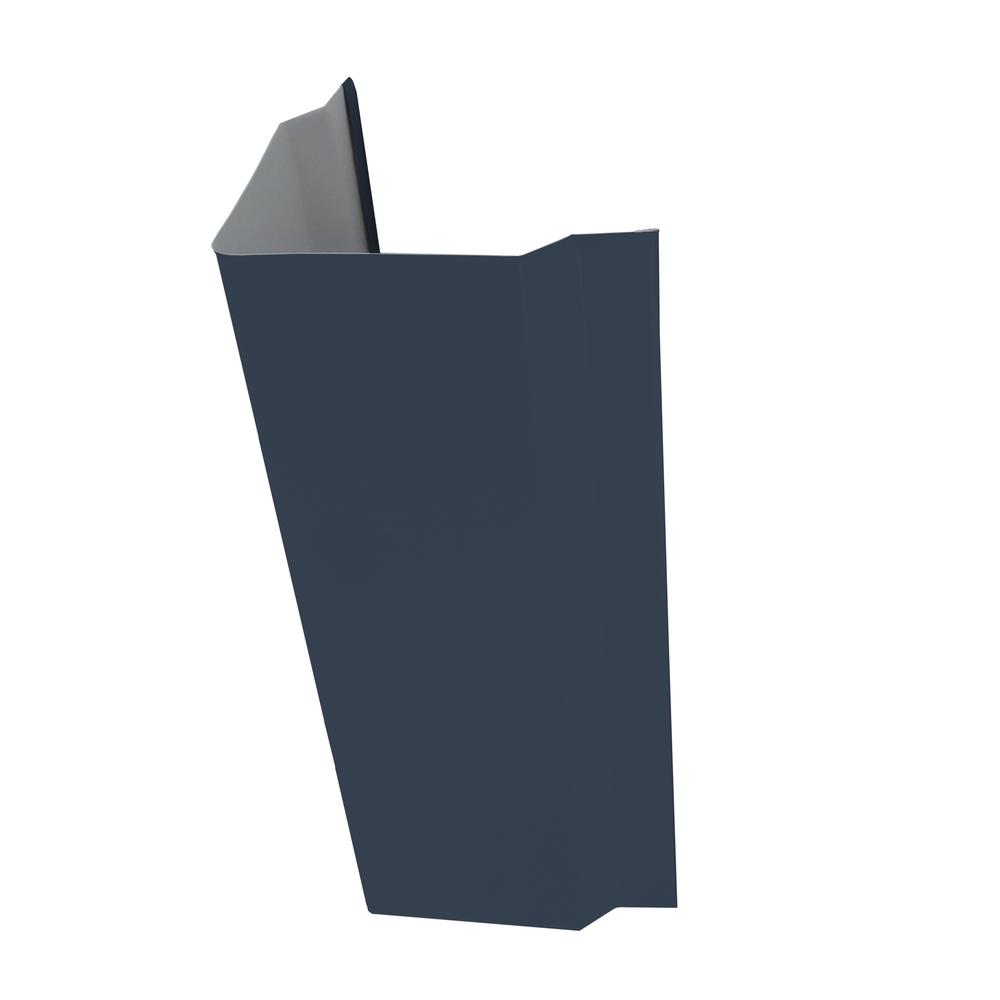 Premium Pro-Steel 14' Ocean Blue Steel Corner & Gable Trim Premium Pro-Steel 14' Ocean Blue Steel Corner & Gable Trim