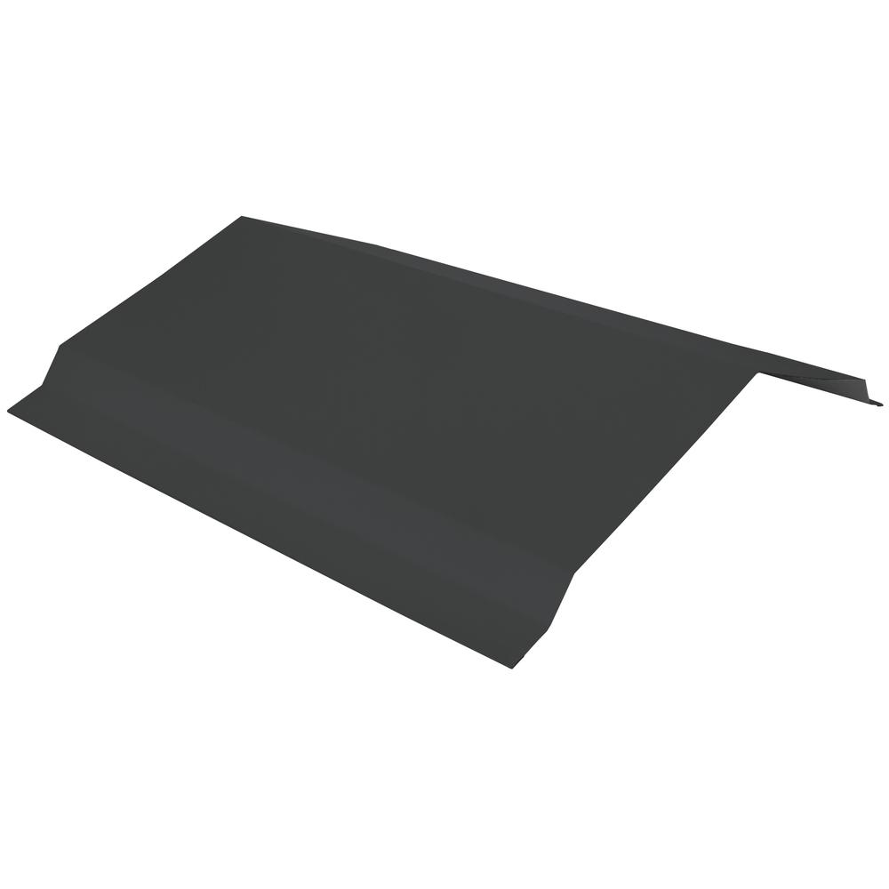 Premium Pro-Steel 10' Tan Residential Ridge Cap 4/12 Pitch