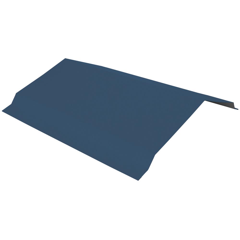 Premium Pro-Steel 10' Tan Residential Ridge Cap 4/12 Pitch