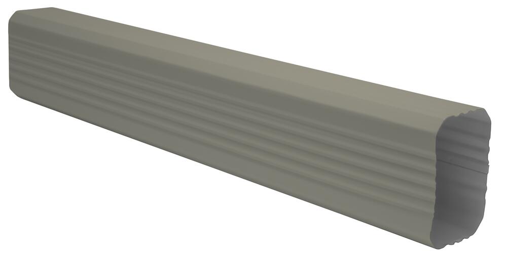 Angel Sar Brown Rain Gutter Downspout Extensions Flexible, Extendable from 21 to 68 in. (4-Pack)