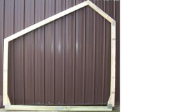 8' Garden EZ Build® Storage Building Frame at Menards®