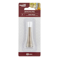  National Hardware S825-968 8023 Spring Door Stops in Nickel ,  3 : Office Products