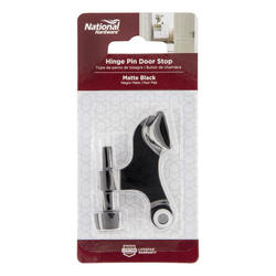 National Hardware® Matte Black Hinge Pin Door Stop at Menards®