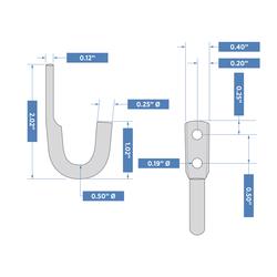 National Hardware® 2 Stainless Steel Open S-Hook at Menards®