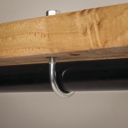 U Bolt, #136 Zinc, 1/4 X 1-1/8 X 3-1/2 In. - True Value Hardware - View #7