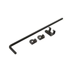 National Hardware® 1/2" x 18" Black Cane Bolt