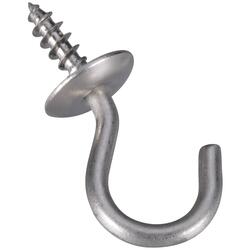 National Hardware® 3/4 Stainless Steel Cup Hook - 4 Pack at Menards®
