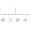 National Hardware® 1-1/2" x 5/8" Zinc Corner Brace - 4 Pack