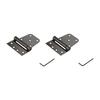 National Hardware® 3-1/2" Black Gate T-Hinge