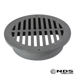 NDS 10 8 In. Round Grate, Black