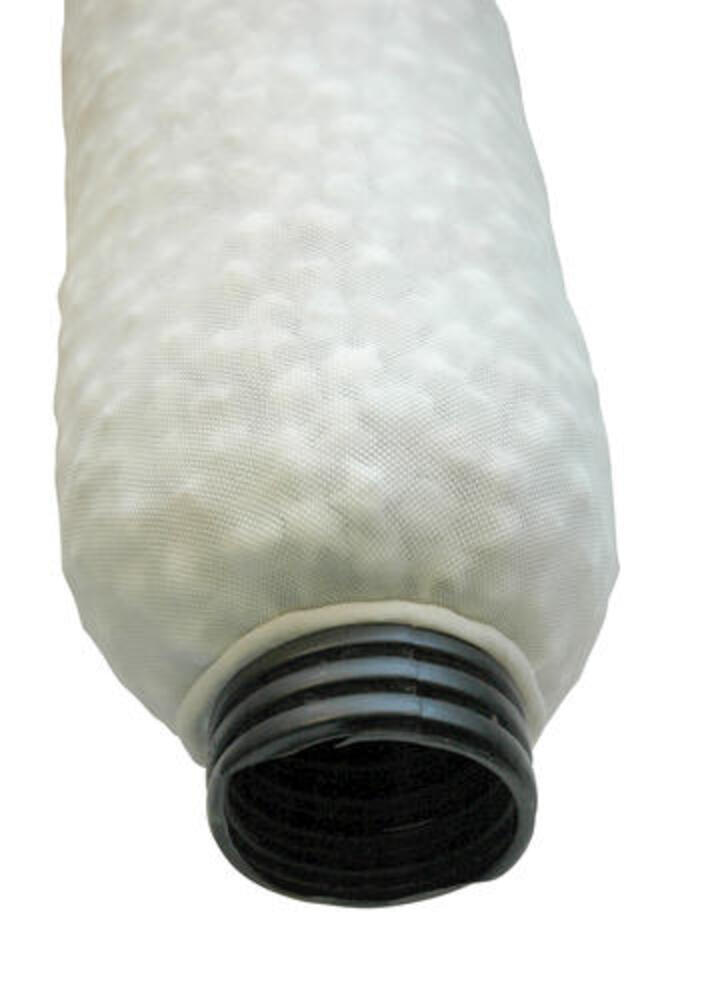4" x 10' EZ-Drain: Prefabricated French Drain with Fabric Sock