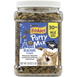 Friskies party mix beachside hot sale crunch