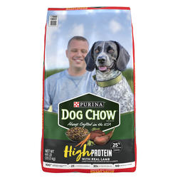 Purina Dog Chow High Protein Adult with Real Lamb Dog Food 44 lb